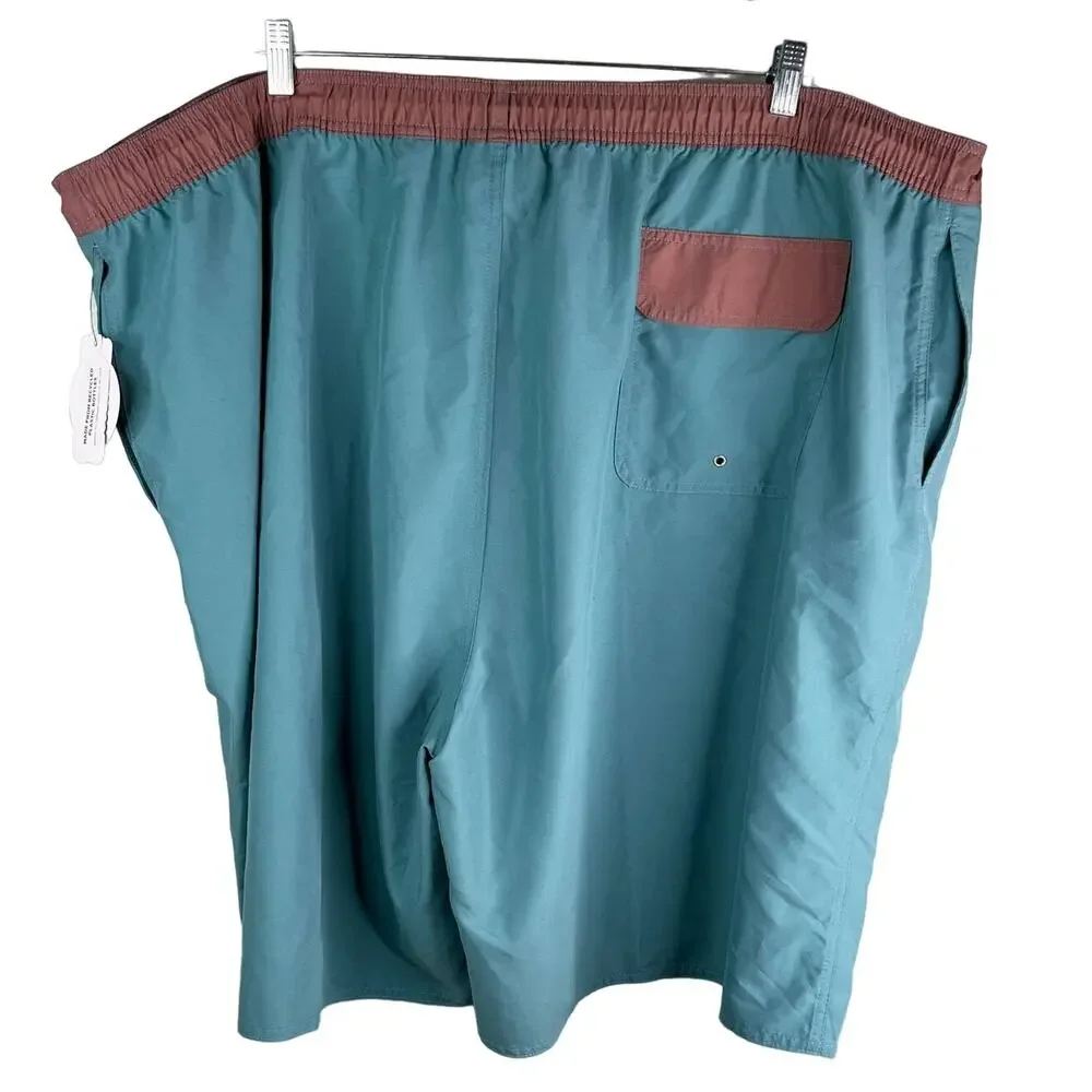 True Nation Mens Swim Shorts 5XL Pockets Sun Protection Quick Dry New
